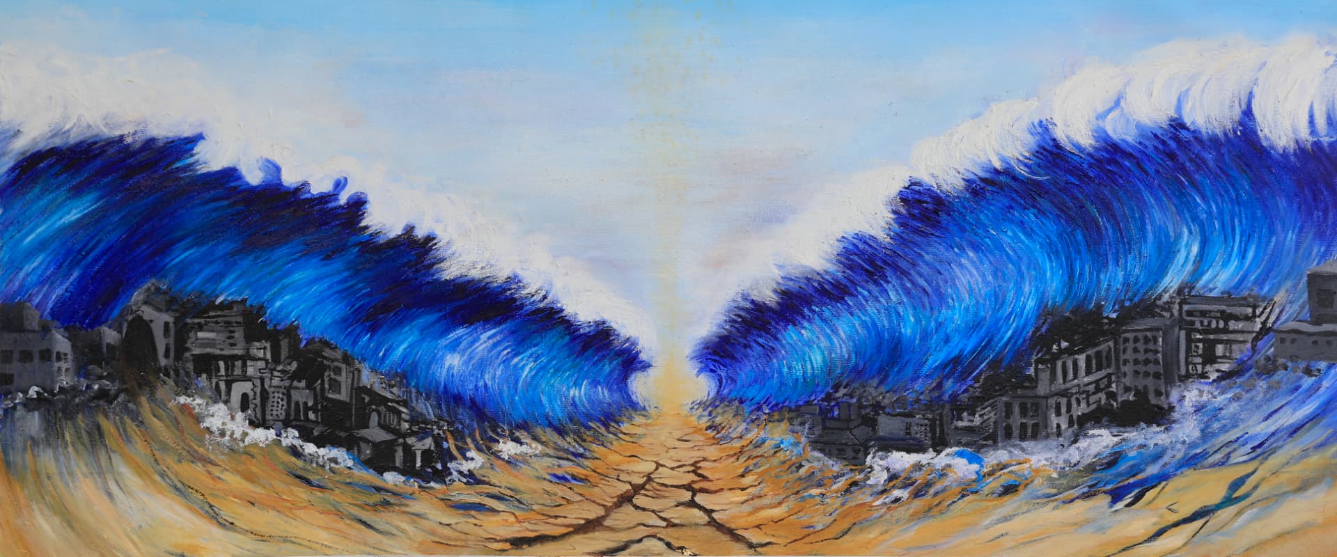 Salvation — Geulah, the triptych painting